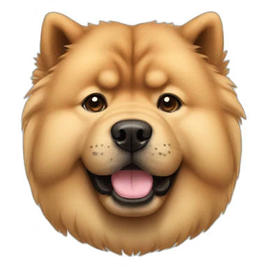 Chow Chow dog sticker