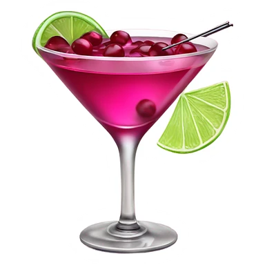 A cosmo martini sticker