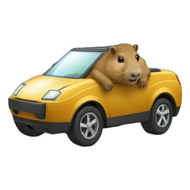 capybara hot wheel sticker