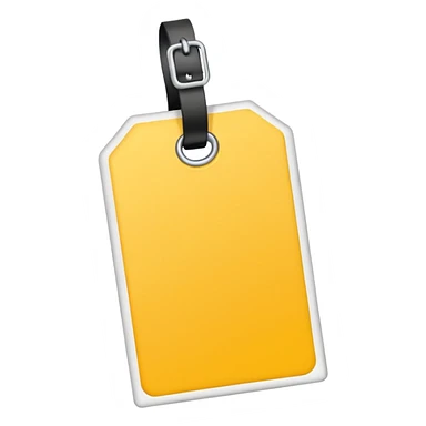  yellow white Price tag sticker