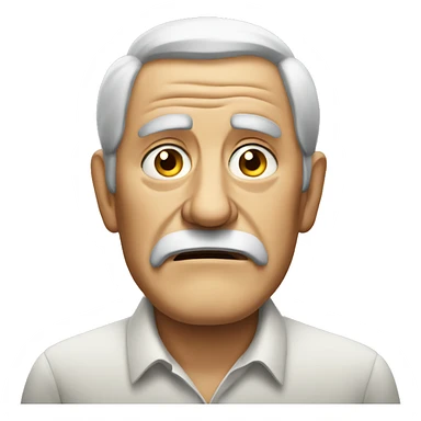 Annoyed old men sticker