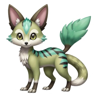 Meloetta-Vernid-Trico-Sergal-Genet-Pokémon-Fakémon-creature sticker