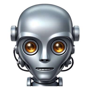 Broken robot sticker