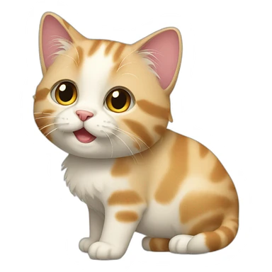 bobtail cat sticker