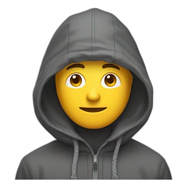 Un homme avec un cagoule de braquer sticker