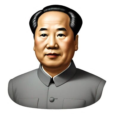 Mao Zedong portrait sticker