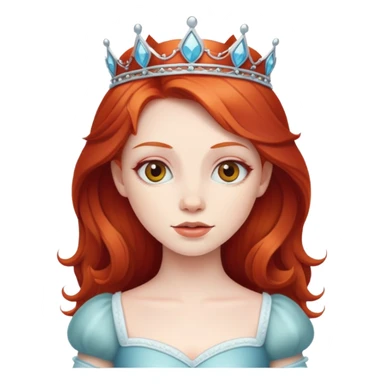 Princesa pelirroja  sticker