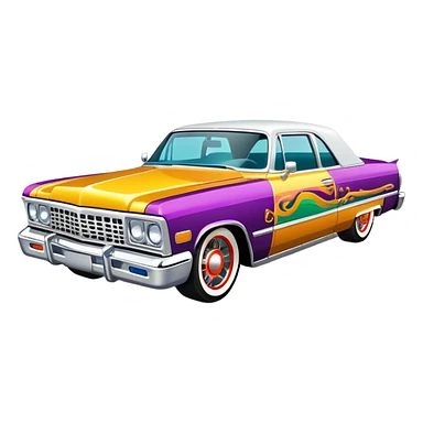 Mexican lowrider sticker