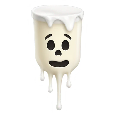 bone dripping milk sticker
