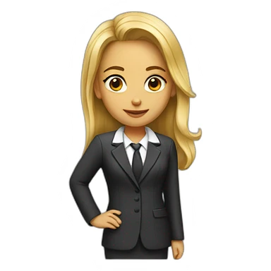 Lawyer girl  sticker