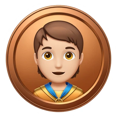 bronze medal sticker