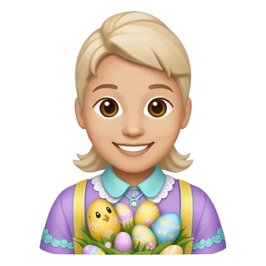 Photo of me for Easter sticker