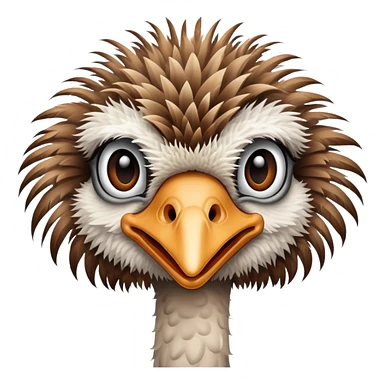 Ostritch emoji sticker