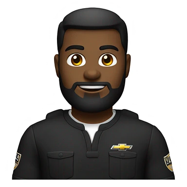 Black 2020 Chevy Tahoe Front view sticker