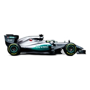 Mercedes amg F1 car sticker