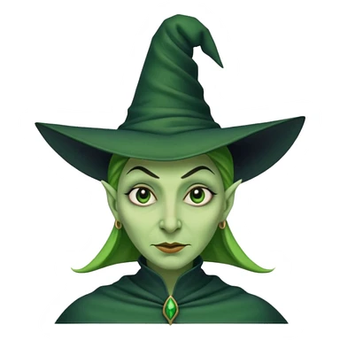 Wicked witch sticker