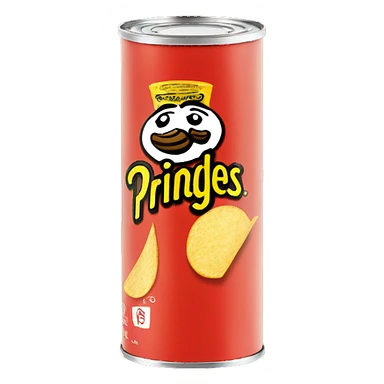 Pringles can sticker