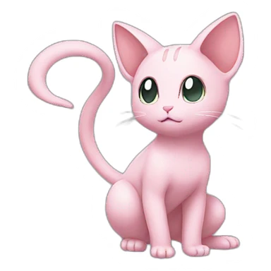 Pokémon Mew sticker