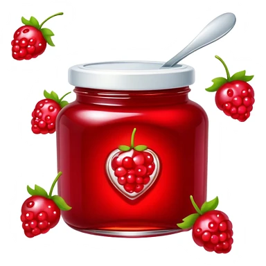 berries jam sticker