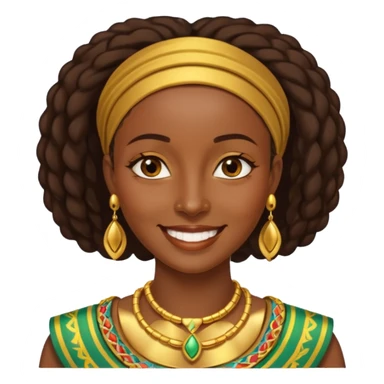 etiopien woman sticker