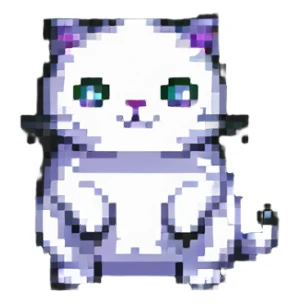 slugcat from Rain World sticker