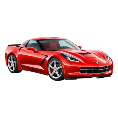 Corvette  sticker