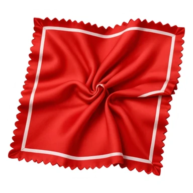 red handkerchief sticker