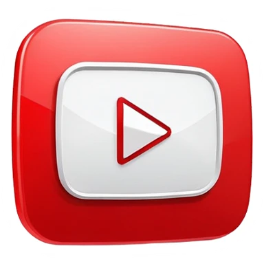 YouTube play button sticker