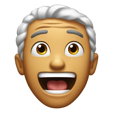 Happy but shocked  sticker