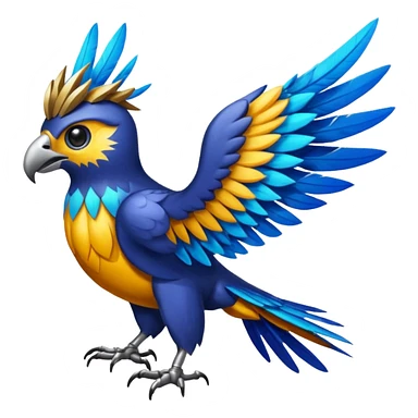 Hawkmon-Garudamon-Pteromon-fusion-hybrid sticker