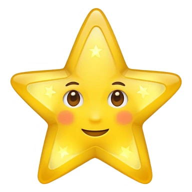 una estrella sticker