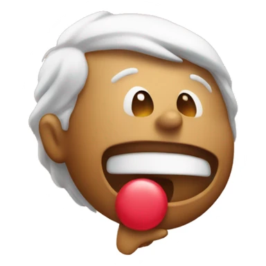 Happy blowing kiss sticker