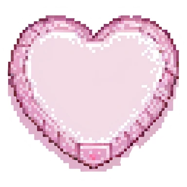 pink heart sticker