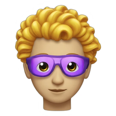 Oceano parpadea el sol en la obcuridad sticker