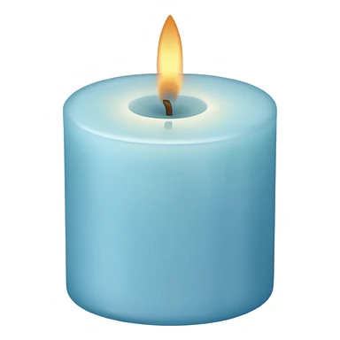 Vela aromática sticker