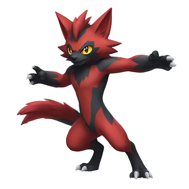 Litten-Zoroark full body sticker
