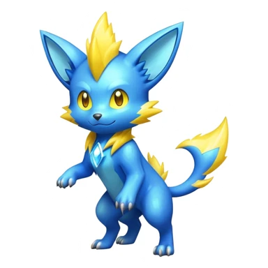  Shiny Sparkly Shinx-Manectric-Fakémon-creature sticker