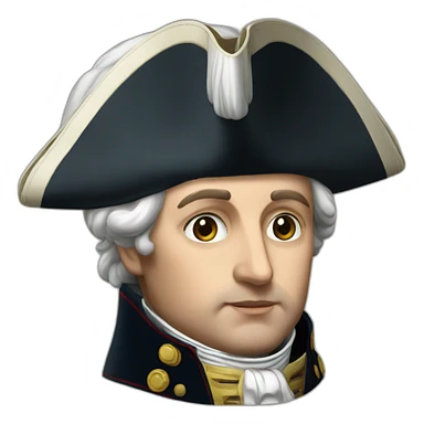 bicorne of Napoleon sticker