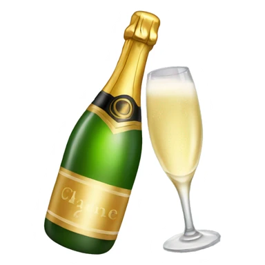 Champagne sticker