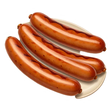sausages with tomato sauce sticker