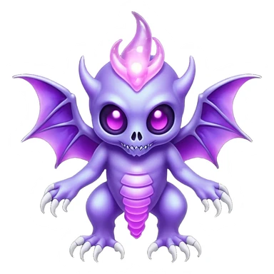 Ghastly-Fakémon-hybrid-creature (full body)  sticker