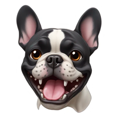 french-bulldog-big-teeth sticker