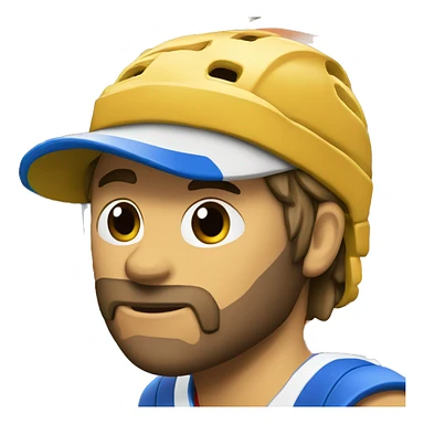 Jugador pádel sticker