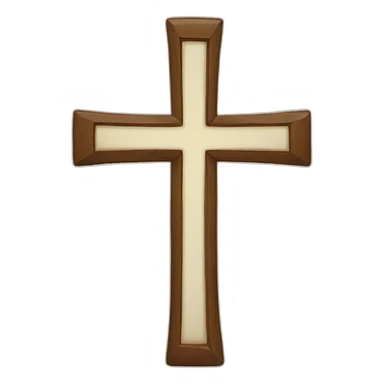 religious cross sticker