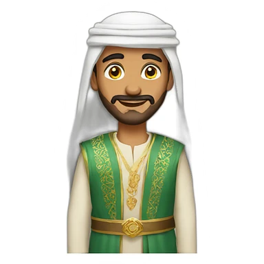 arab prince sticker