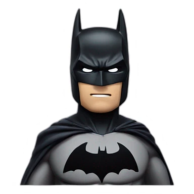 Batman show finger sticker