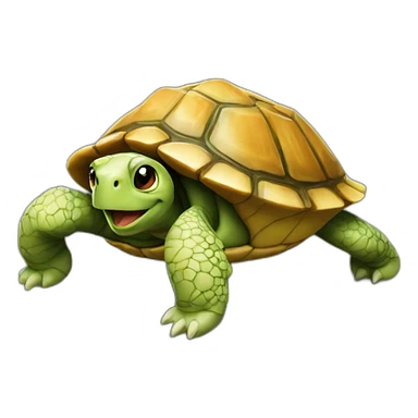 Loot de sur une tortue sticker