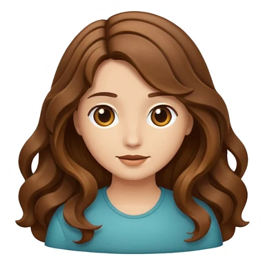 hair from backside sticker