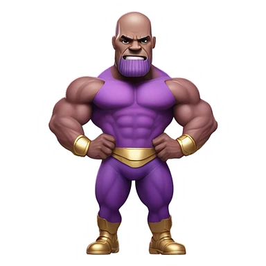 Thanos from squid game sticker