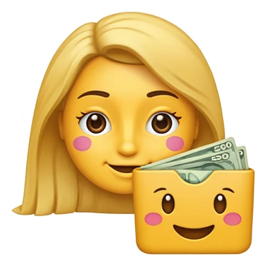 Uma nota de 50€ sorrindo sticker